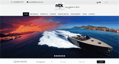 Desktop Screenshot of ntkmarine.com